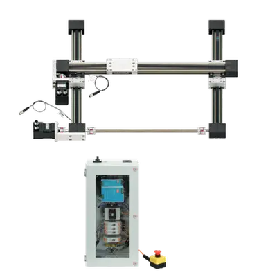 Flat Linear Robot | 2 DOF | 300x300mm | 8kg